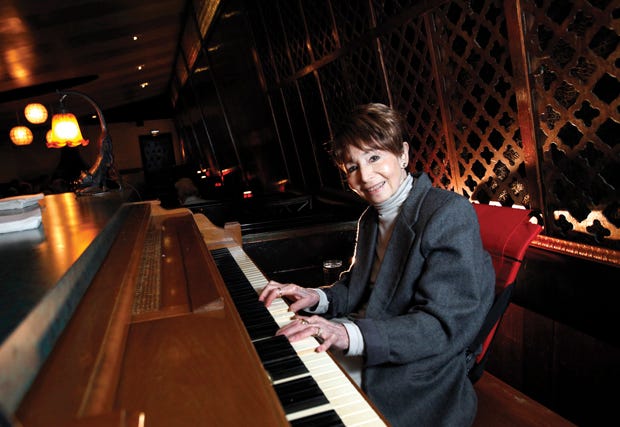 Sonia Modes has played piano at The Top since 1965.